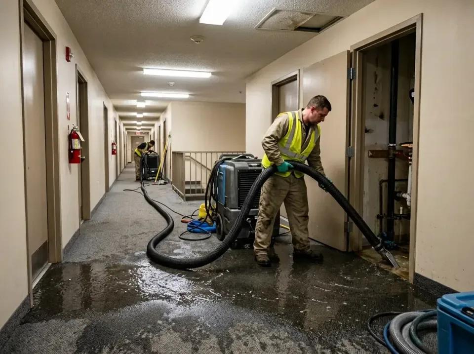 multi-unit-apartment-hallway-f-005 — frequently asked questions, Emergency Burst Pipe Water Extraction & Removal in Montura,…